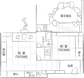 木犀 見取り図